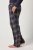 JP1880 Pyjama Trousers Flannel Check Brown - Spodní prádlo - Spodní Prádlo Nadměrné Velikosti 2XL-8XL