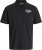 Jack & Jones Makoto Polo Short Sleeve Black - Polokošile - Polokošile 2XL-8XL - Trička s límečkem 2XL-8XL