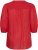 Kaffe Curve Karlia 3/4 Sleeve Blouse Red - Halenky - 