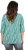 Ulla Popken Graphic Print Square Neck Tee Green - Ulla Popken - 