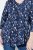 Ulla Popken Asymmetric Cowboy Boot Print Tee Dark Blue - Potištěná trička pro ženy - Dámská trička s potiskem