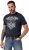 JP1880 AC/DC Black Ice T-Shirt Navy - Trička s kapelami - Kapelová trička ve velikostech 2XL–10XL