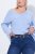 Ulla Popken Classic Belt Blue - Dámské pásky - 