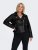 Only Carmakoma Emmy Biker Jacket Black - Kožené bundy - 
