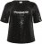 Kaffe Curve Mirana Sequin Blouse Black - Halenky - 