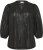 Kaffe Curve Luisa Blouse Black Deep - Halenky - 