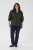 Kaffe Curve Luisa Blouse Black Deep - Halenky - 