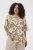 Kaffe Curve Marla Blouse Oak Chalk Leaf - Halenky - 