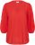 Kaffe Curve Mille Blouse Poppy Red - Halenky - 