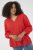 Kaffe Curve Mille Blouse Poppy Red - Halenky - 
