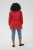 Kaffe Curve Mille Blouse Poppy Red - Halenky - 