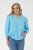 Kaffe Curve Thea Blouse Aquarius Blue - Halenky & tuniky - 
