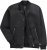 JP1880 College Jacket Scuba Fabric with Zipper Black - Bundy - Bundy Nadměrné Velikosti - 2XL-8XL
