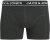 Jack & Jones Hector Solid Trunks 3-Pack Navy/Red/Grey - Boxerky - Boxerky 2XL-12XL