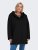 Only Carmakoma Sedona Light Coat Black - Zimní kabáty - 