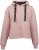 Nora Mikken GERTRUD Cropped Hoodie Pink - Mikiny & mikiny s kapucí - 