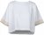 Nora Mikken AGNES Crop Top White - Trička - 