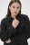 Kaffe Curve Brenn Twill Jacket Washed Black - Džínové bundy - 