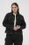 Kaffe Curve Brenn Twill Jacket Washed Black - Džínové bundy - 