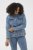 Kaffe Curve Vilana Denim Jacket Washed Blue - Džínové bundy - 