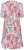 Kaffe Curve Hayley Dress Multi Color Flower - Midi šaty - 