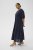Kaffe Curve Thea Dress Midnight Marine - Maxi šaty - 