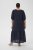 Kaffe Curve Thea Dress Midnight Marine - Maxi šaty - 