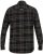 D555 Destin Checked Long Sleeve Shirt Black/Tan Check - Košile s dlouhým rukávem - 