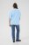 Kaffe Curve Minia Pullover Powder Blue Melange - Pletené svetry - 