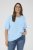 Kaffe Curve Minia Pullover Powder Blue Melange - Pletené svetry - 
