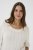 Kaffe Curve Lotia Pullover Chalk - Pletené svetry - 