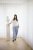Kaffe Curve Lotia Pullover Chalk - Pletené svetry - 