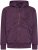 Kam Jeans 7082 Garment DYE with Zipper Hoodie Purple - Mikiny & mikiny s kapucí - Mikiny & Mikiny s kapucí 2XL-12XL
