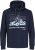 Jack & Jones Hunt Hoodie Navy - Mikiny & mikiny s kapucí - Mikiny & Mikiny s kapucí 2XL-12XL