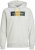 Jack & Jones Codyy Hoodie White - Mikiny & mikiny s kapucí - Mikiny & Mikiny s kapucí 2XL-12XL