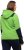 Ulla Popken Contrast Inserts Sweater Knit Hoodie Light Green - Mikiny & mikiny s kapucí - 