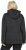 Ulla Popken Sweater Knit Fleece Hoodie Black - Mikiny & mikiny s kapucí - 