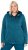 Ulla Popken Sweater Knit Fleece Hoodie Dark Petrol - Mikiny & mikiny s kapucí - 