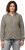 Ulla Popken Drawstring Hem Zip-Up Hoodie Grey - Mikiny & mikiny s kapucí - 