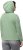 Ulla Popken Drawstring Hem Zip-Up Hoodie Light Green - Mikiny & mikiny s kapucí - 
