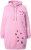 Ulla Popken Oversized Grass Graphic Hoodie Wildberry - Mikiny & mikiny s kapucí - 