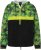 Ulla Popken Mineral Print Quick Dry Hoodie Black - Mikiny & mikiny s kapucí - 