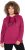 Ulla Popken Rock Sequined Hoodie Ruby - Mikiny & mikiny s kapucí - 
