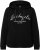 Ulla Popken City Name Graphic Hoodie Black - Mikiny & mikiny s kapucí - 