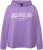Ulla Popken City Name Graphic Hoodie Light Purple - Mikiny & mikiny s kapucí - 