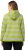 Ulla Popken Mixed Stripe Long Sleeve Hoodie Apple Green - Mikiny & mikiny s kapucí - 