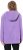 Ulla Popken Teddy Plush Long Sleeve Hoodie Pale Lilac - Mikiny & mikiny s kapucí - 