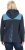 Ulla Popken Waffle Pique Contrast Color Hoodie Navy - Mikiny & mikiny s kapucí - 
