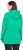 Ulla Popken Lettering GLOWING Hoodie Moss Green - Mikiny & mikiny s kapucí - 