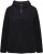 Ulla Popken Fleece Sweatshirt Hoodie Black - Mikiny & mikiny s kapucí - 